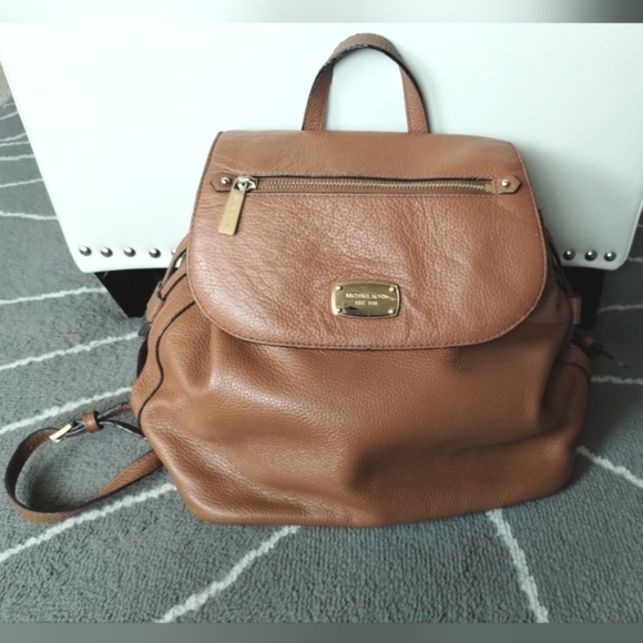 Michael Kors Pebbled Leather Back pack Bag - Picture 10 of 16